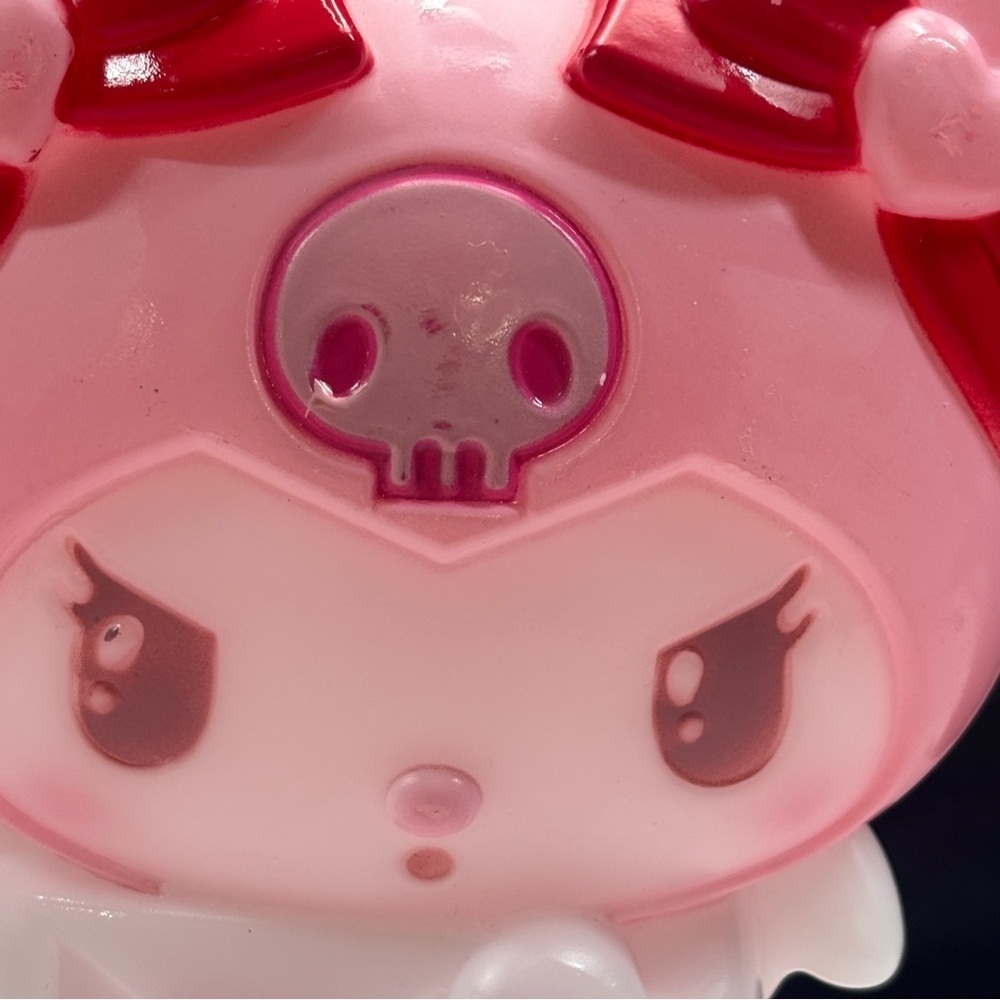 Kuromi Lighted LED Valentines Day 12” Blow Mold Sanrio Hello Kitty Gemmy - Picture 2 of 14